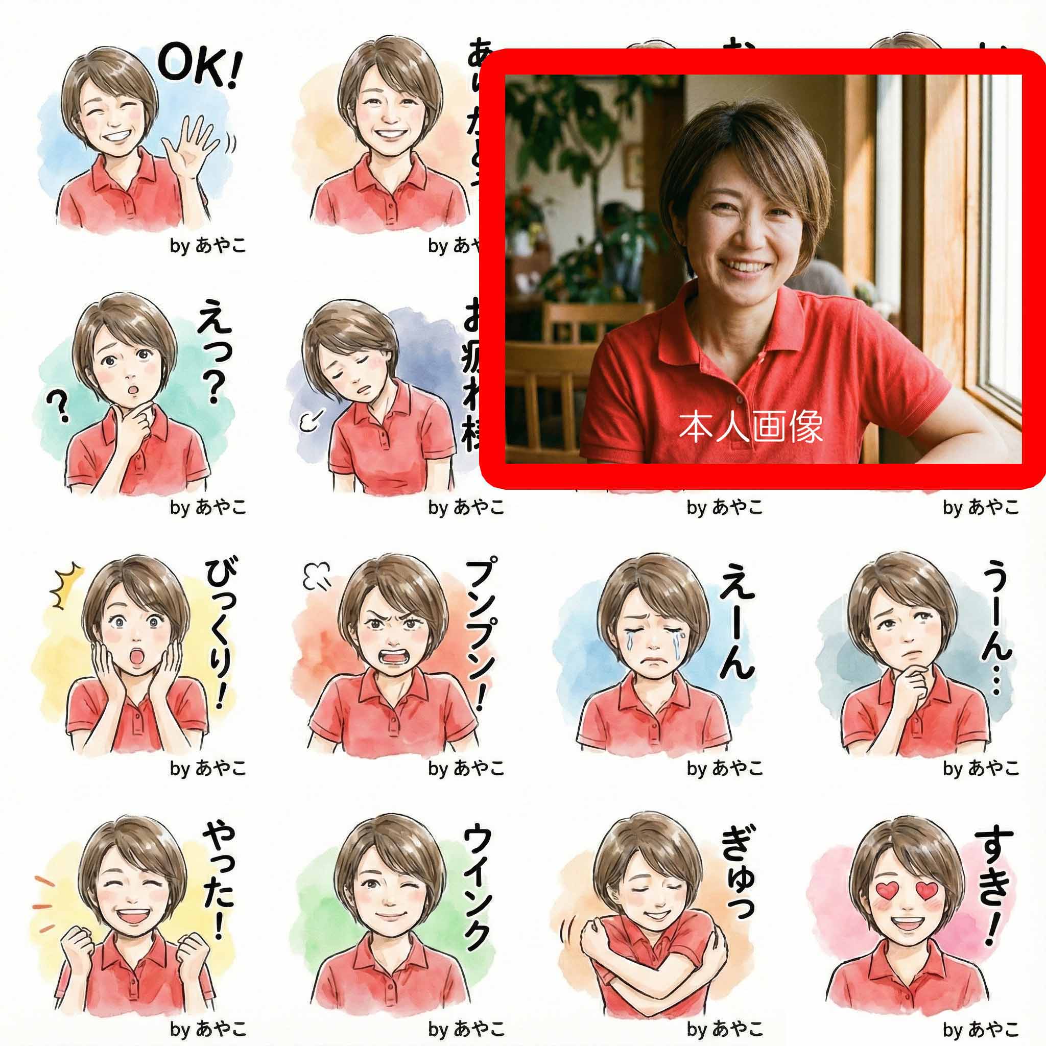 LINEスタンプ実例2